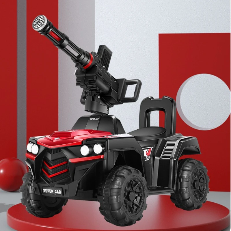 Elektryczny samochód terenowy dla rodziców i dzieci z pilotem System zapobiegający przewróceniu Podwójne amortyzujące siedzenia Uchwyt PP