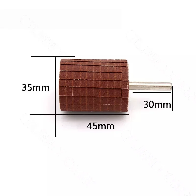 1PCS Emery Cloth Flap Wheel Disc Sanding Abrasive 1/4'' Shank For Drill Grit 80# 120# 150# 320# 400#