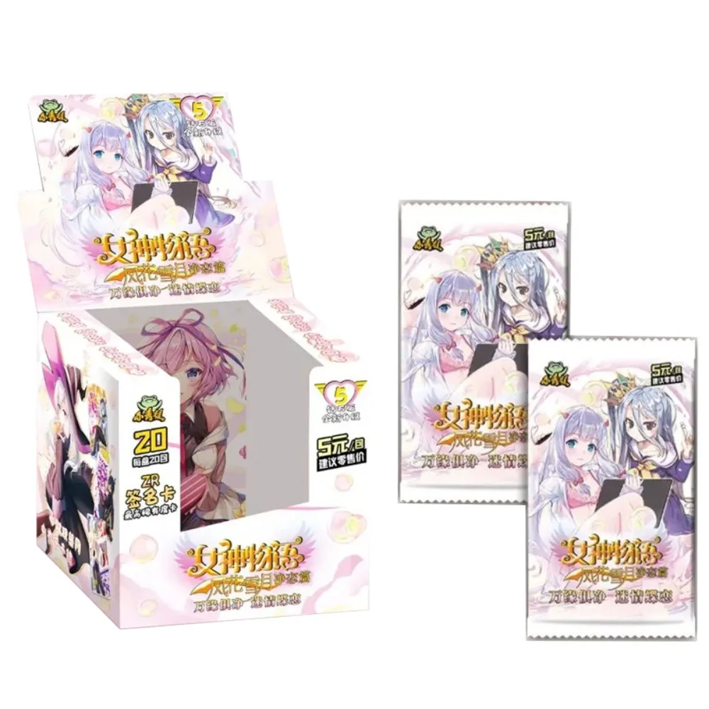 Original Goddess Story Card For Children Elaina Shiro An Attractive And Charming Girl Limited Game Collection Card Table Gifts