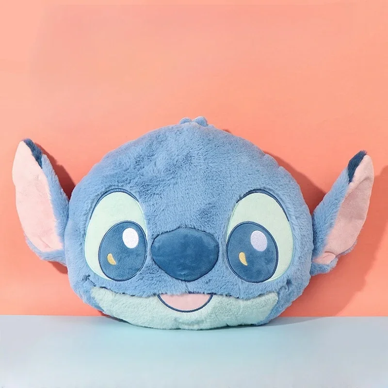 Comfortable Stitch Plush Toy Very Soft Throw Pillow Cartoon Stuffed Anime Plushies Back Cushion Sofa Bed Car Seat Xmas Gifts