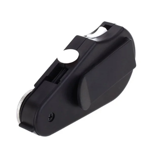 

5-in-1 Golf Scorer Tool Brush Ball Marker Retractable Cleaner Set for Golfers Black White 3.5x1.8x0.6inch ABS