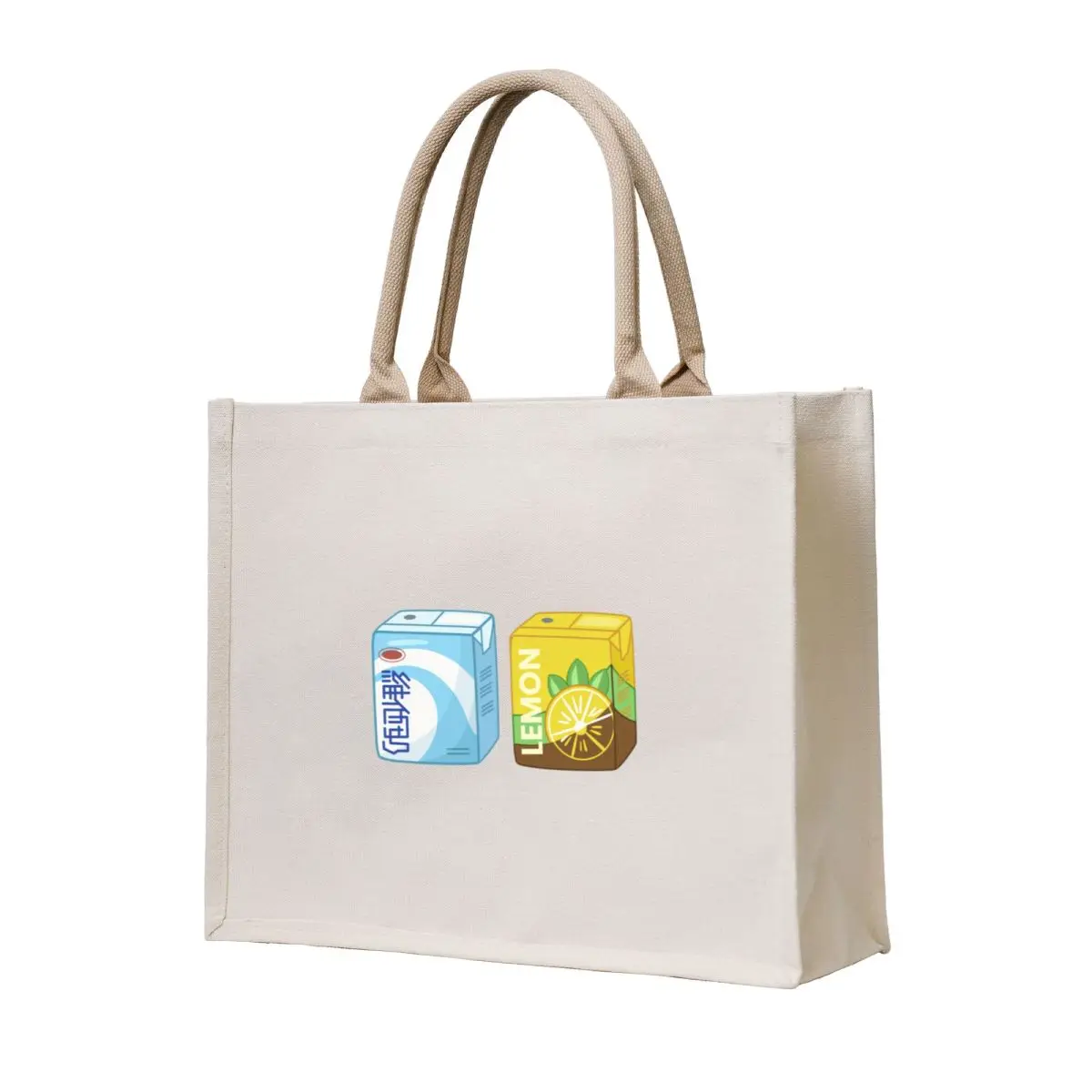 

Vitasoy Tote Bag Cloth bags Portable shopping bag bags for women Lady bags