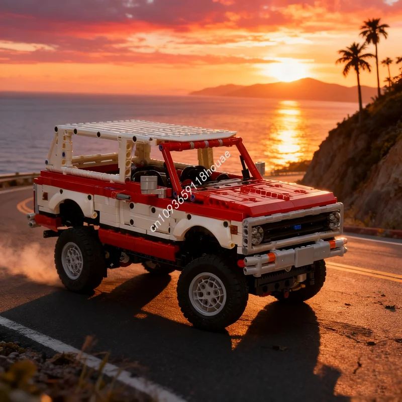 

1599pcs MOC Chevy Blazer Technical Model Building Blocks Construction Toy Assemble Idea Education Kids Christmas Gift Birthday