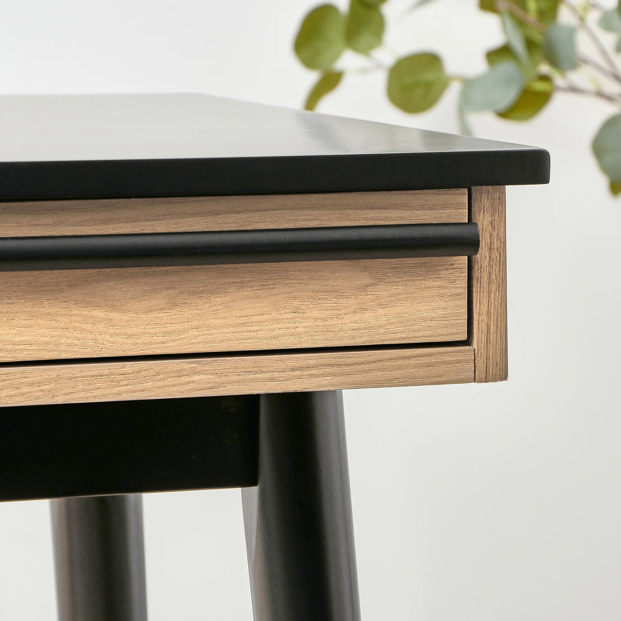 !@Combohome Wood Writing Desk- Home Office Workbench Desk with Drawer