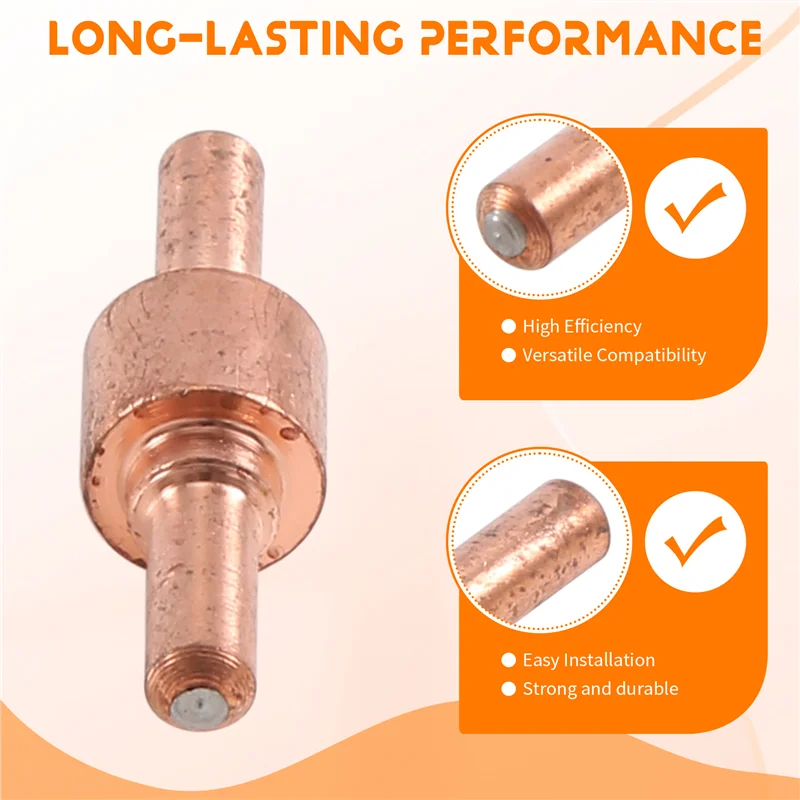 

Premium-70 Pcs Plasma Cutting Consumables (Standard) Fit For Cut 40 50 With Plasma Cutter Torch PT31 LG40