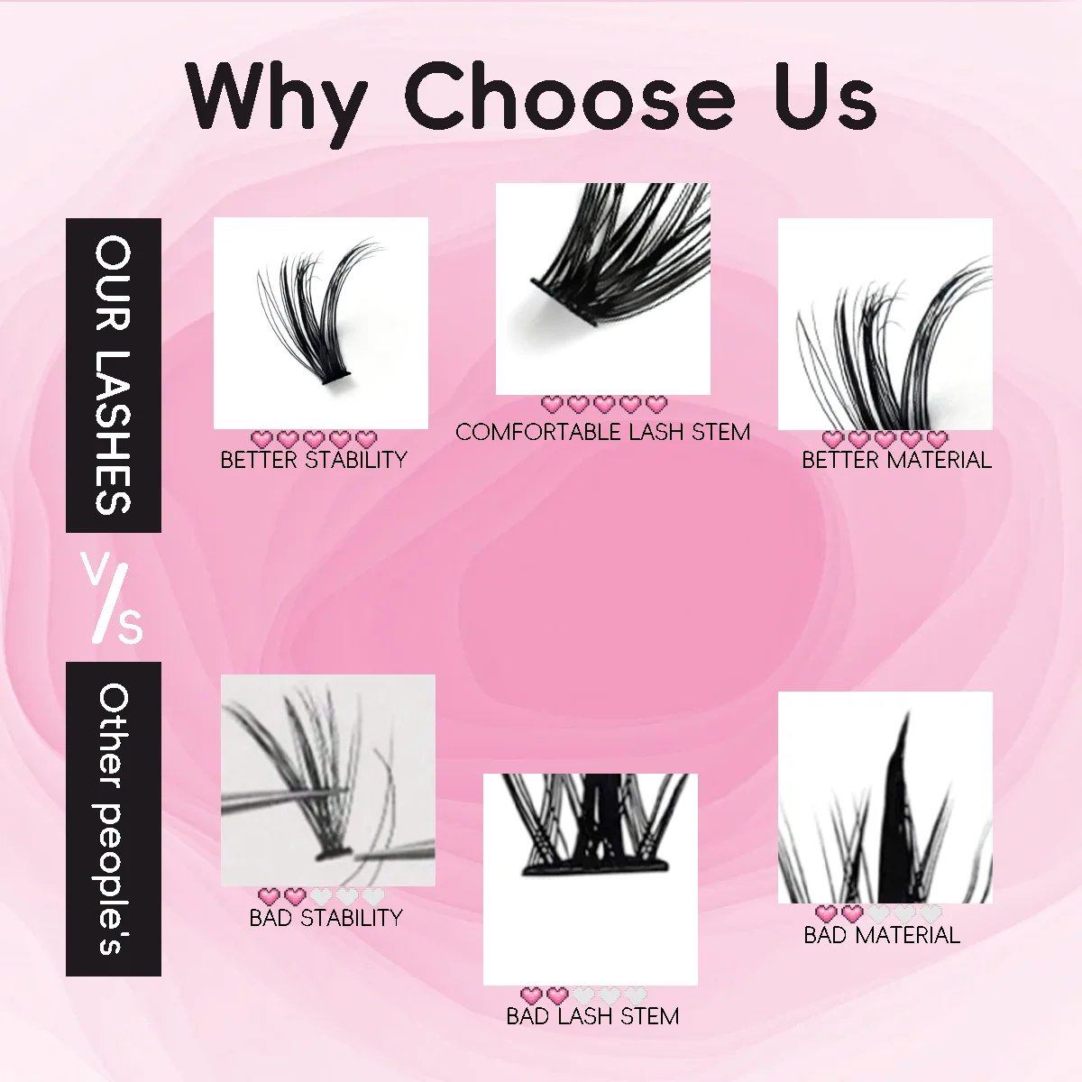 14列の大容量厚いつけまつげ、メイクアップまつげ、エクステンションシングルクラスターまつげ、3Dまつげエクステンションツール