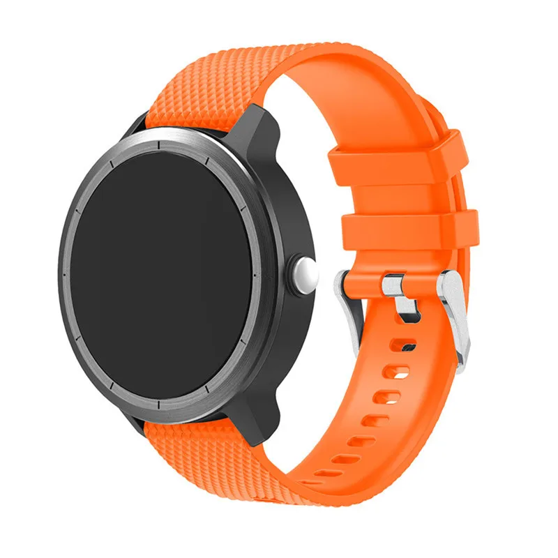 Buntes Weiches Silikon-Ersatzarmband für Garmin Vivoactive3 Vivomove HR Smart-Armband für Garmin Vivoactive 3 Uhrenarmband – Detail 6