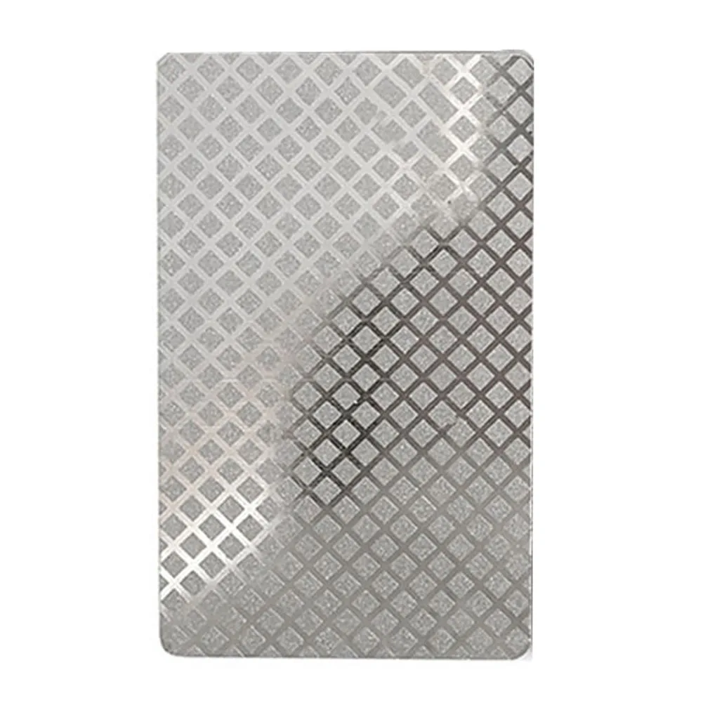 Afilador de hoja de piedra de diamante, accesorios de afilado, gancho y bucle duraderos, 90x55x2,5mm