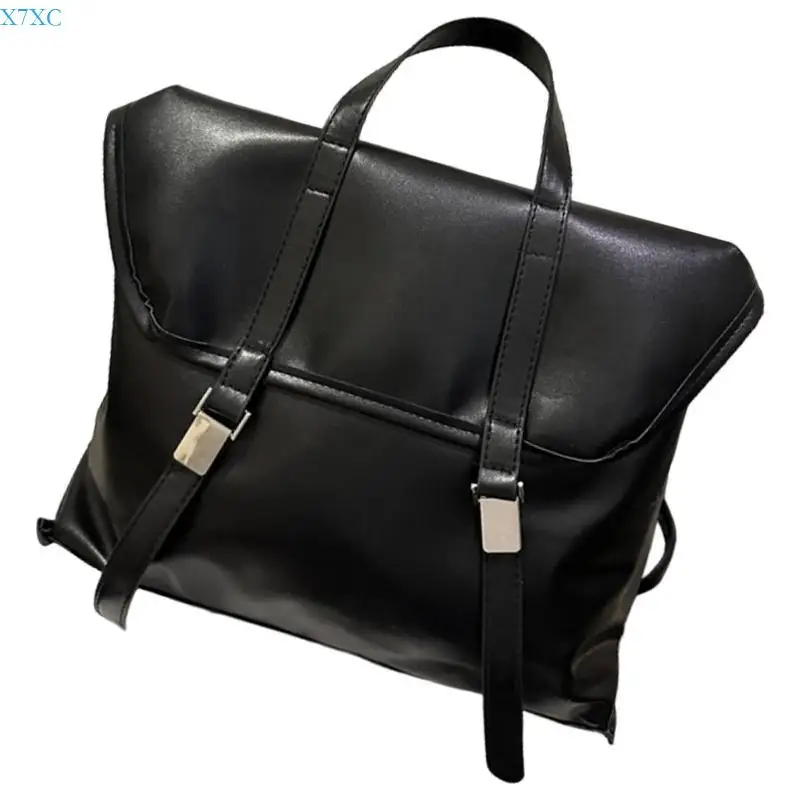 X7XC Fashionable Underarm Shoulder Bag For Women PU Leather School Backpack Suitable For Office School And Daily Use