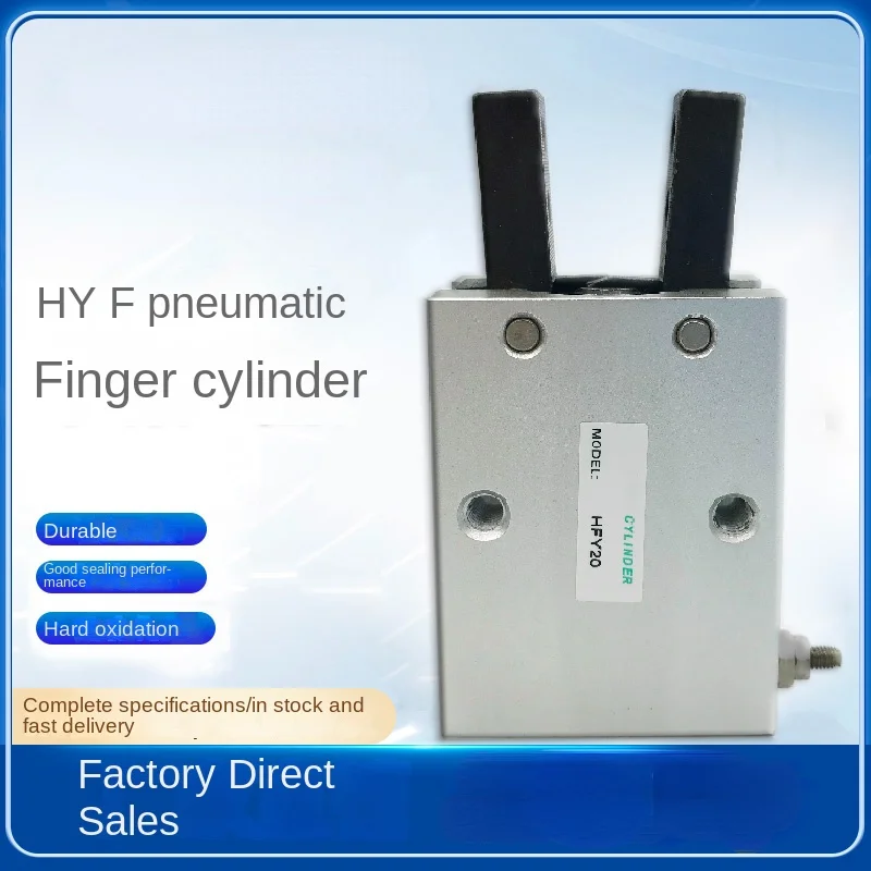 Pneumatic Finger Probe Tester Pneumatic Claw Cylinder Fixture Hfy Series Hfy10/16/20/25/32 Mechanical Clamp Finger Mode