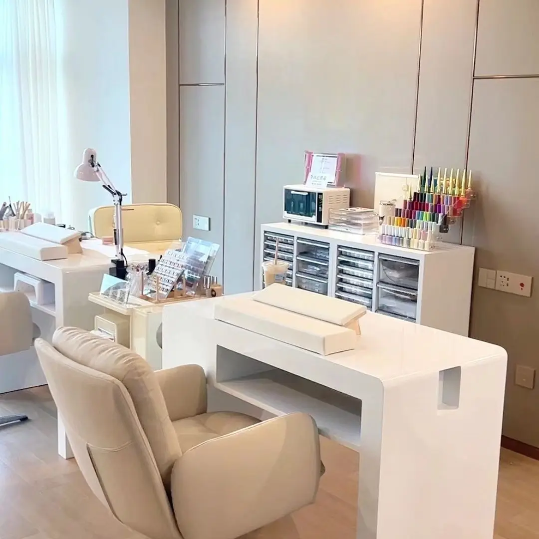 -For Nail Chair Nail Shop Customer Chair Bedroom Makeup Dressing Stool Home Study Office Computer Chair Back&