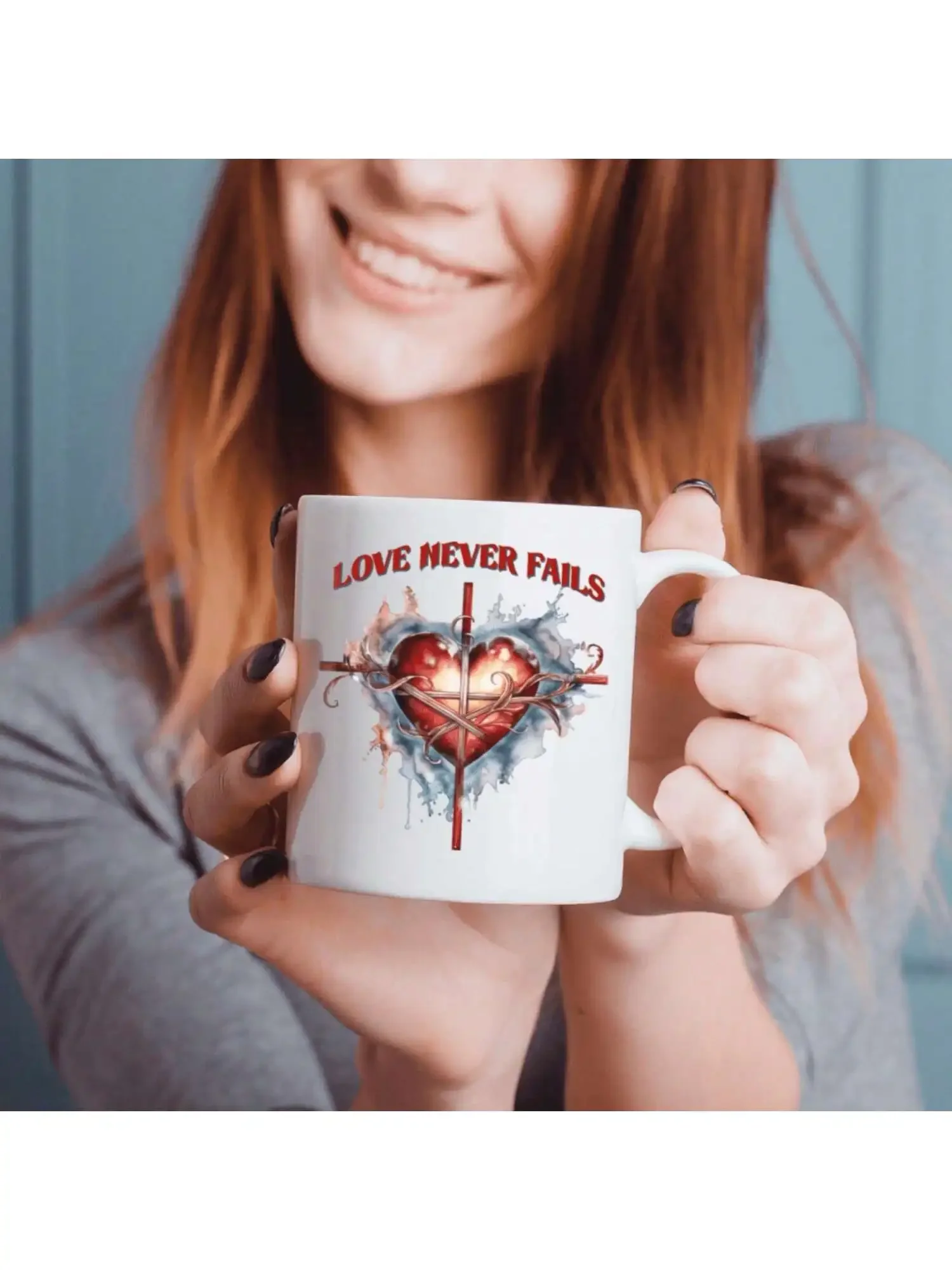 Home Daily White Ceramic Printed Coffee Mug 11 oz Drinking Wate Cup Funny Festival Gift for Friends,Family and Friends Best Gift
