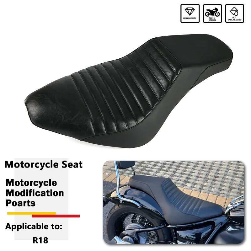 

Подходит для BMW R 18 100 лет R18 Classic 2020 2021 2022 2023 мотоциклетные цельные сиденья Low Rider Solo Driver Low Saddle Pillion