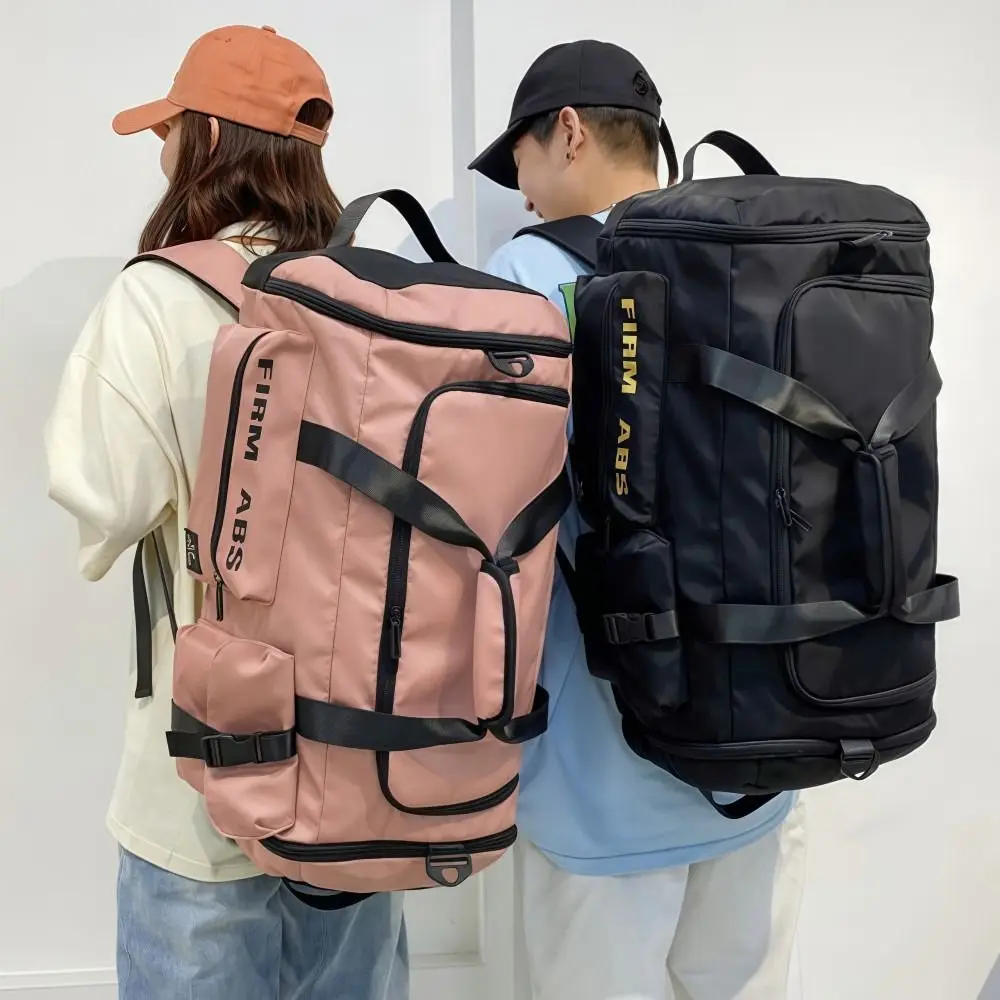 67L Travel Backpack 3 in1 Large Capacity Camping Duffel Bags Dry Wet Separation with Shoes Compartment Fitness Handbag Unisex
