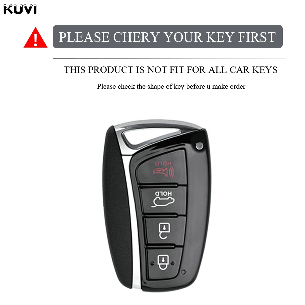 TPU Car Remote Key Case Cover Shell Fob For Hyundai Santa Fe Sport Ix45 Equus Centennial Genesis G80 Grandeur Azera Accessories