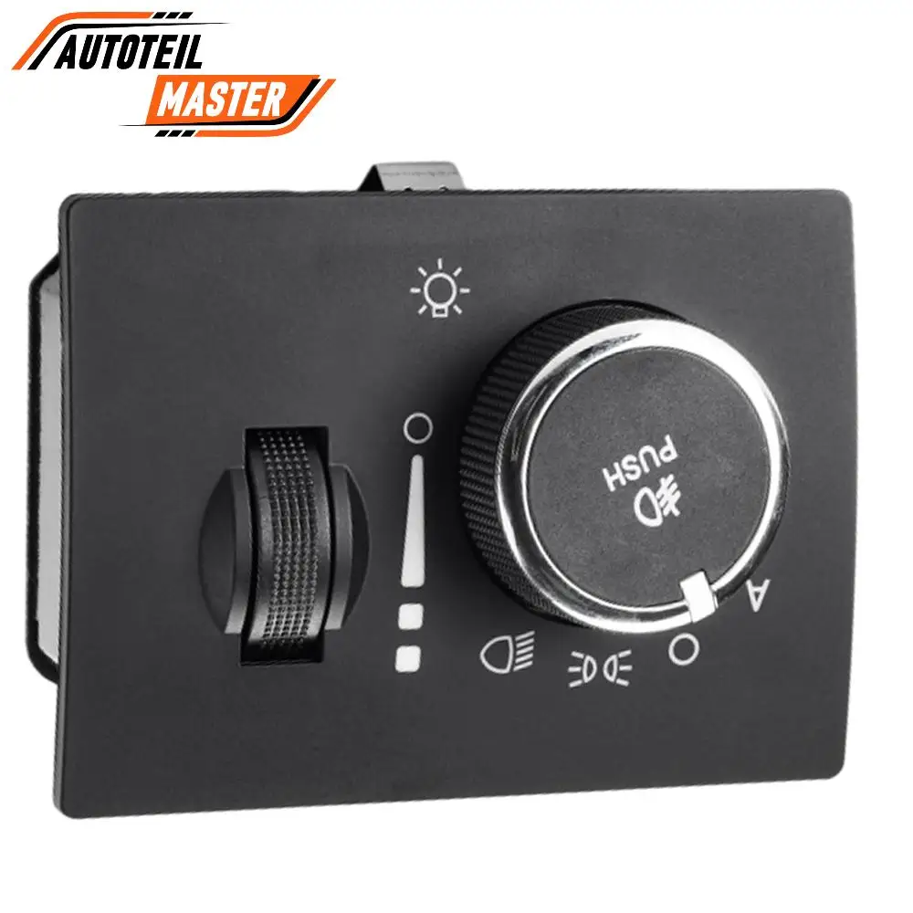 

Headlight Fog Lamp Control Switch with AUTO for Jeep Grand Cherokee 2014 2015 2016 2017 2018 2019 2020 2021 2022 68258718AA