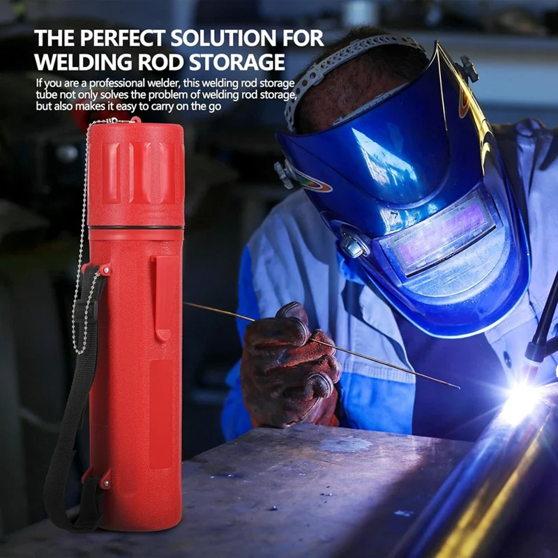 2PCS Welding Rod Storage Tube 14Inch Electrode Storage Container Waterproof Welding Rod Holder Welding Rod Container