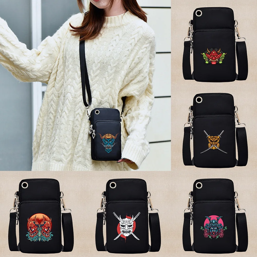 Universal Mobile Phone Bag for Samsung Monster Serie Pattern Coin Purse Arm Sports Earphone Bags Shoulder Shopping Coin Pouch