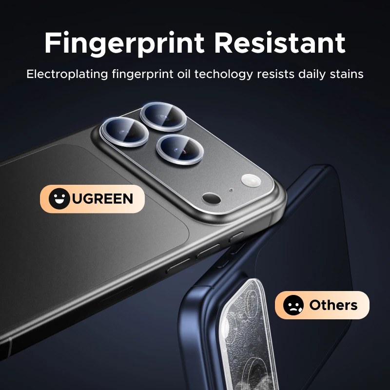 UGREEN Camera Lens Protector (Glass) for iPhone 17 3