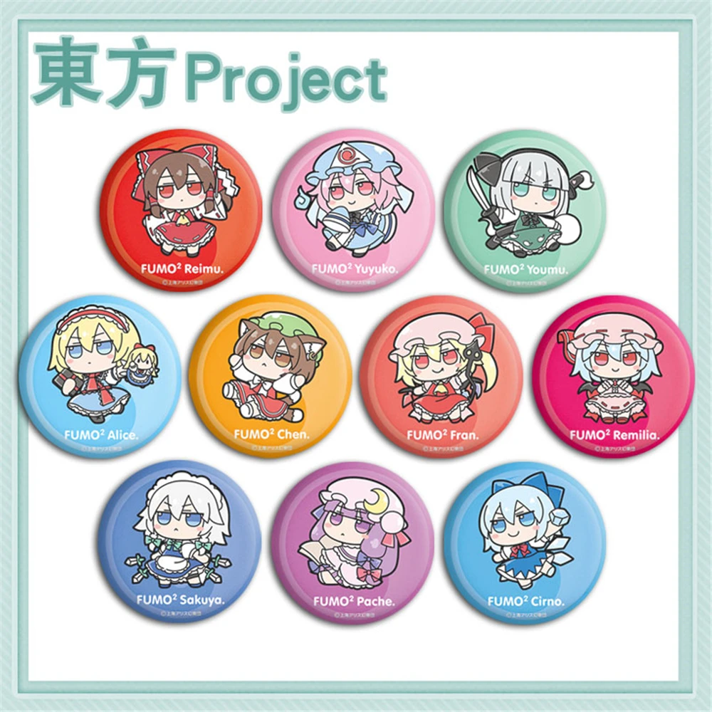 

58 мм аниме Touhou Project ‌ Shameimaru Aya Konpaku Youmu костюмы для косплея SPTE жесть булавка аксессуары кулон реквизит Gilf