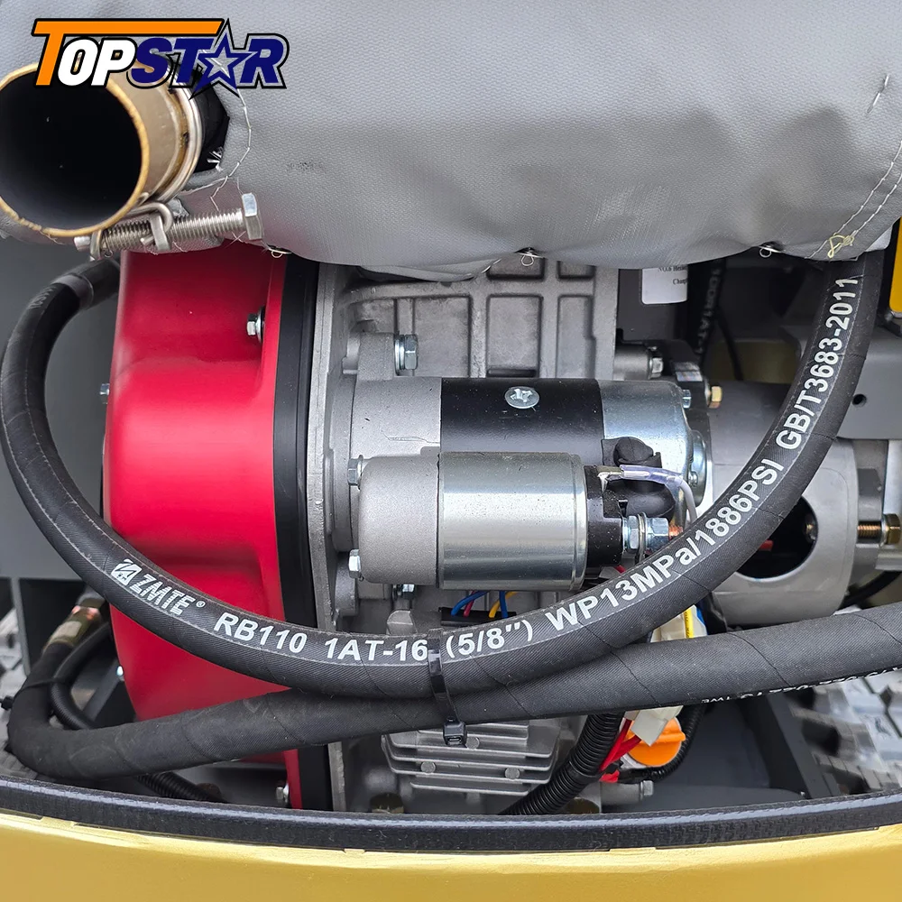 2025 جديد مخصص 3.0 طن حفارة صغيرة نظام هيدروليكي قوي متعدد الوظائف لمصنع بناء الكرم للبيع