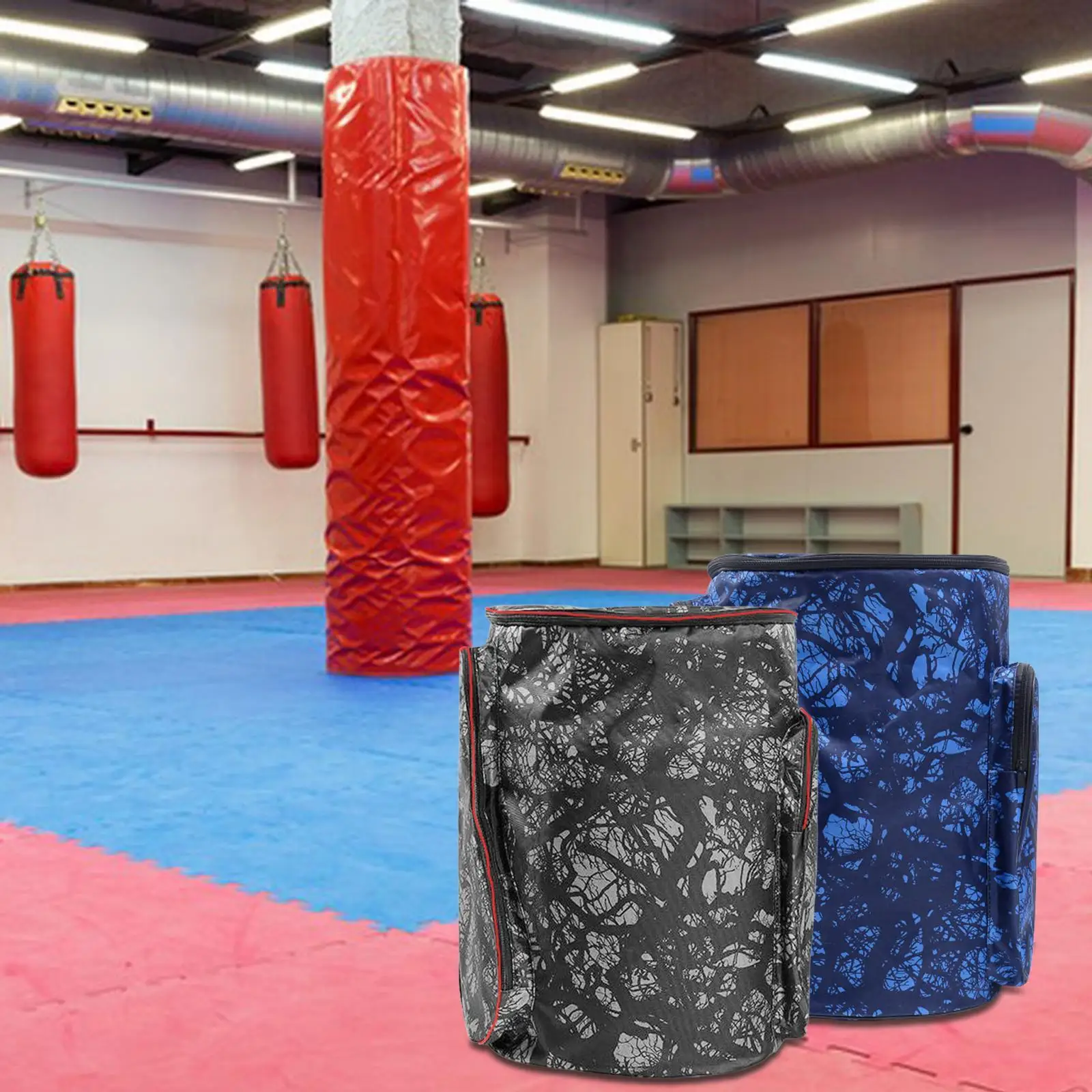 Taekwondo Karate Sparring Gear Bag Waterproof Oxford Cloth Multifunction Kids Unisex Backpack Large Capacity Storage Pouch for