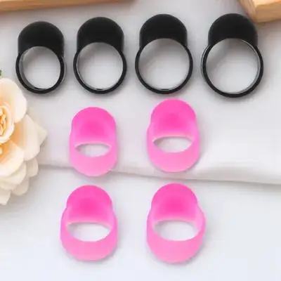 

8pcs Finger Sleeves for Hand Pan Drum Silicone Soft Comfort Enhanced Play Control Precise Air Drumsticks Hand