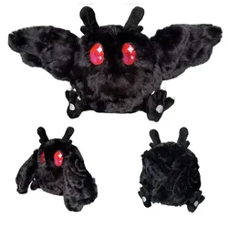 28cm New Mothman Plush Toy Horror Mothman Plush Doll Cartoon Anime Soft Stuffed Holiday Doll Festival Peluches Toy Birthday Gift