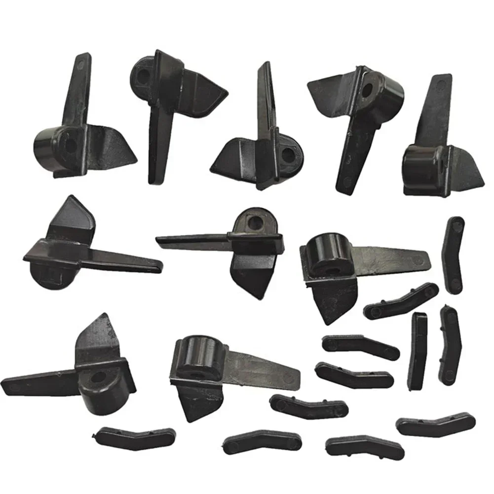 20Pcs Tyre Changer Part Plastic Mount Demount Duck Head Insert Rim Protect Black Gaskets Tire Changer Bead Remover Tools