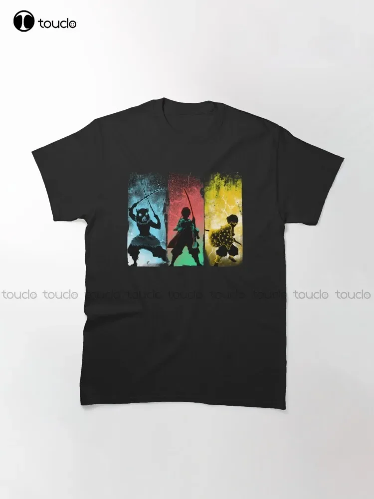 What'S Your Kata? Demon Inosuke Tanjiro Zenitsu Zenitsu Agatsuma Tanjiro Kamado Nezuko Kamado T-Shirt Xs-5Xl Custom Gift Unisex