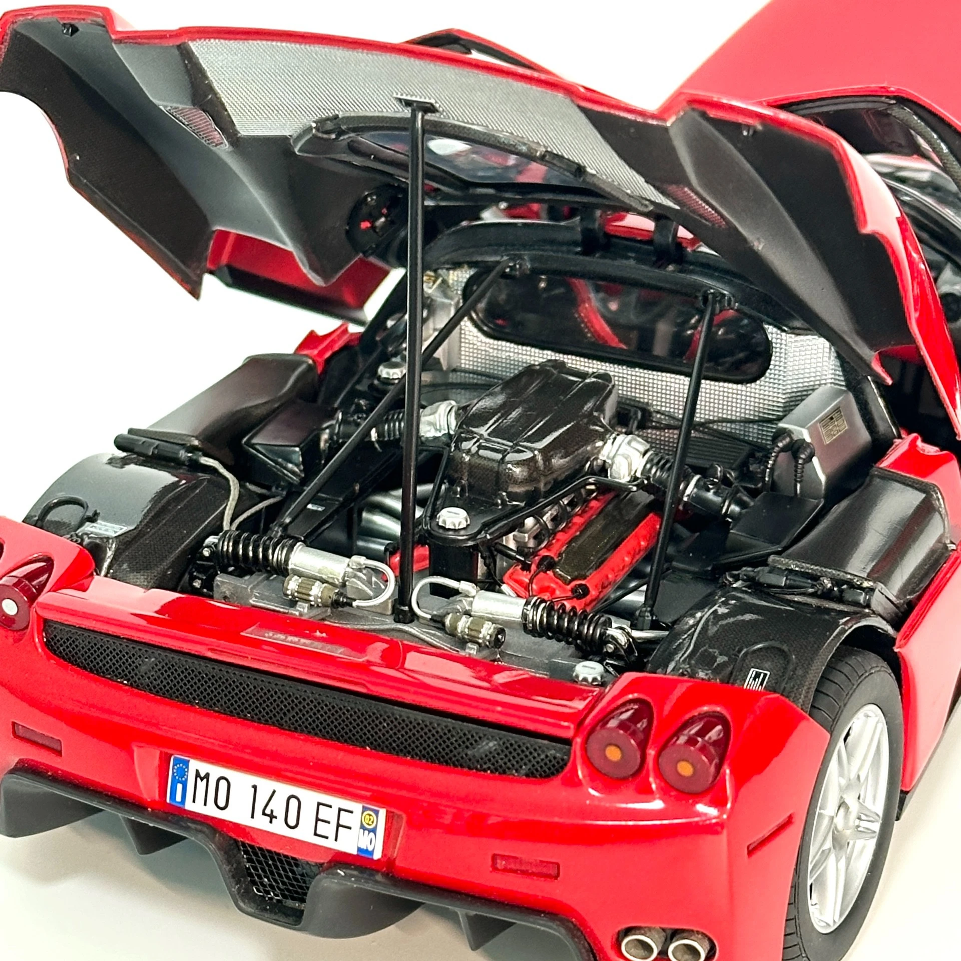 BBR 1:18 Enzo F60 First Edition Simulation Limited Edition All Open Alloy Metal Static Car Model Toy Gift