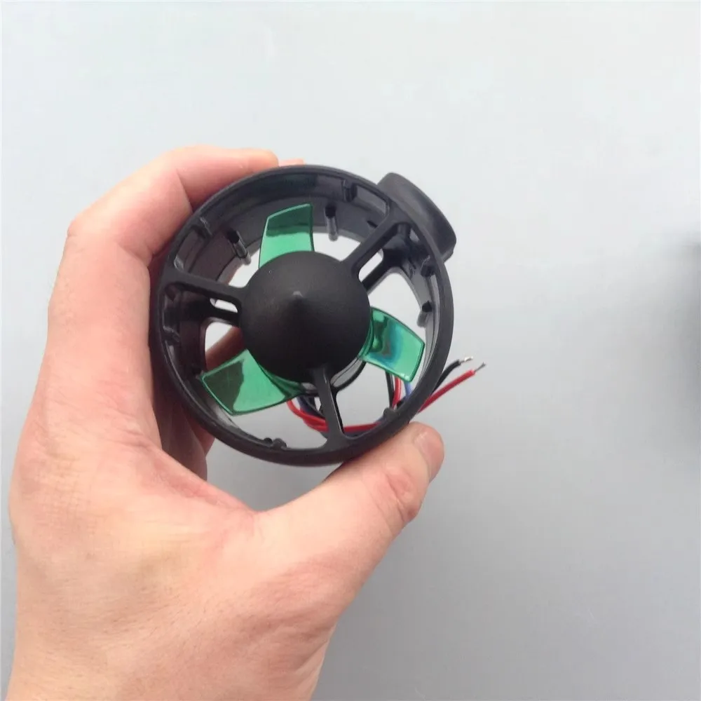 Robot submarino de 12v y 24v, modelo de potencia, barco, propulsor subacuático ROV de 70mm