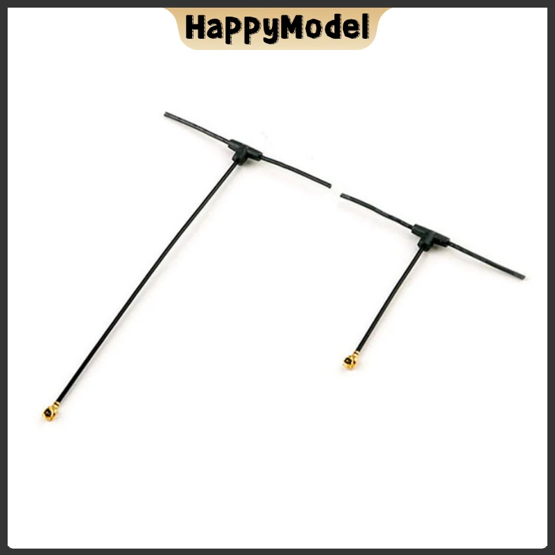 Happymodel 2.4G T Omnidirectional Antenna 40MM/90MM For ELRS EP1 EP2 Receiver IPEX/IPX/U.FL TBS Tracer