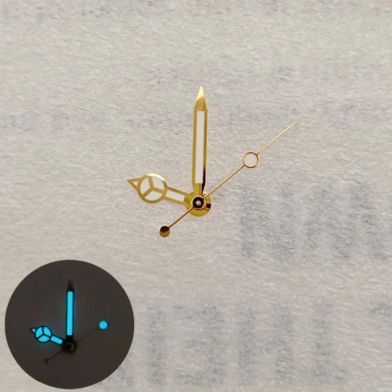 Puntatore NH35 luce notturna verde luce notturna blu ghiaccio compatibile con movimento NH35/NH35 Sostituzione di accessori per orologi