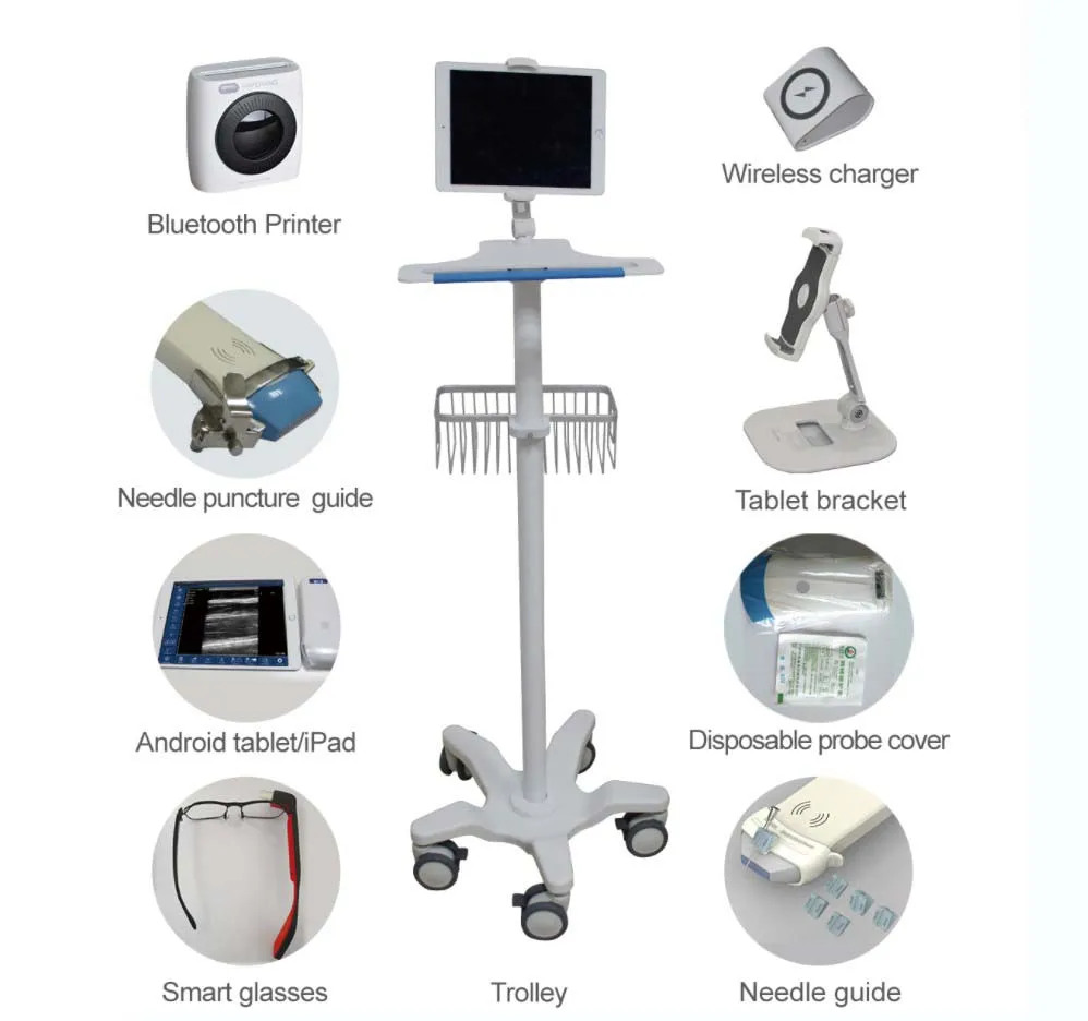 cheap price wireless medical wholesale high resolution display handheld ultrasound scanner portable ultrasound device