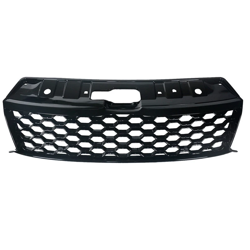 Car Modified For Amarok V6 Bumper Grilles For Amarok Aventura Exclusive V6 2016-2020 Front Racing Grille