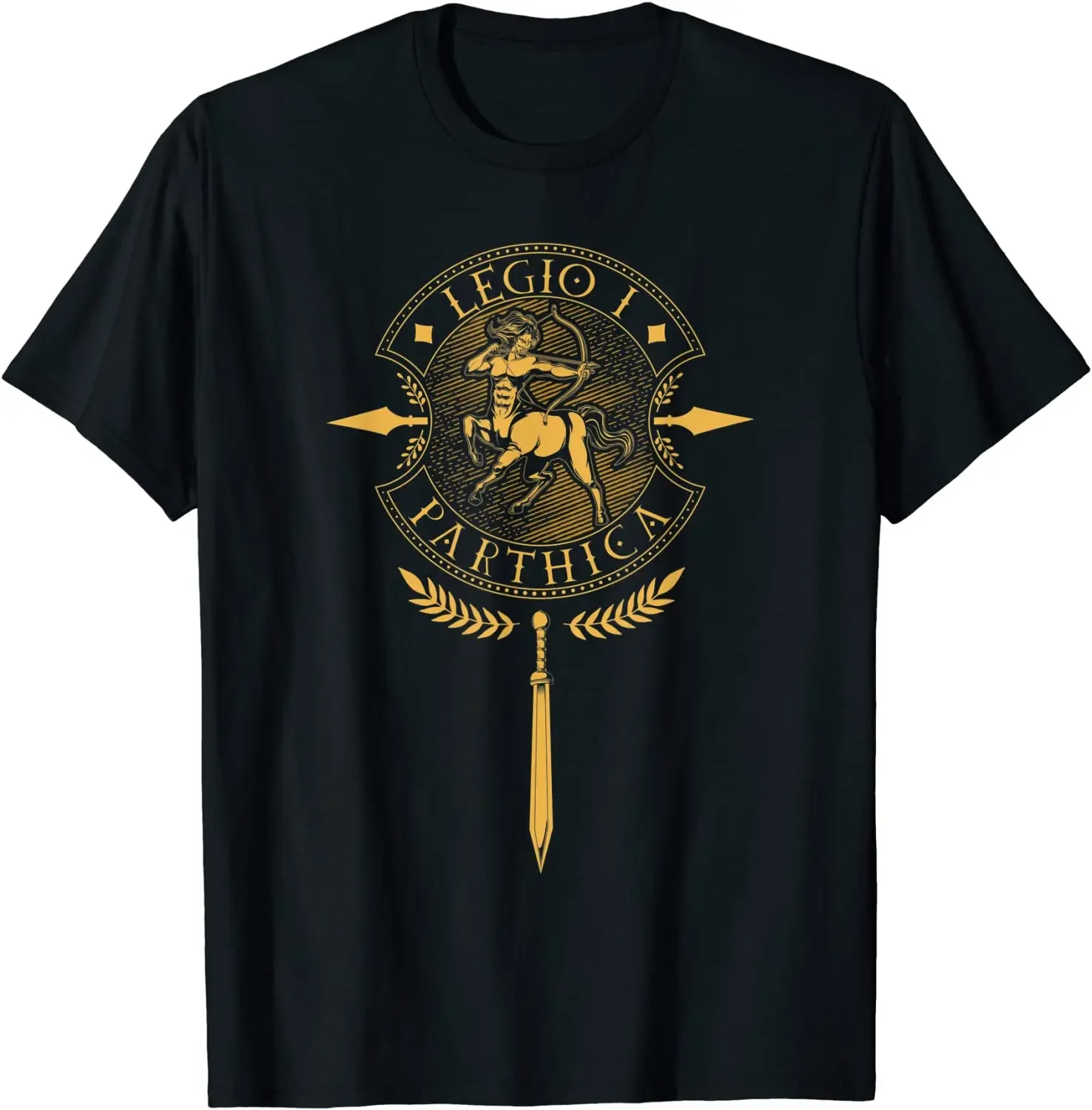 Legio I Parthica - Roman Legion Men T-Shirt Short Sleeve Casual 100% Cotton O-Neck Summer Tees