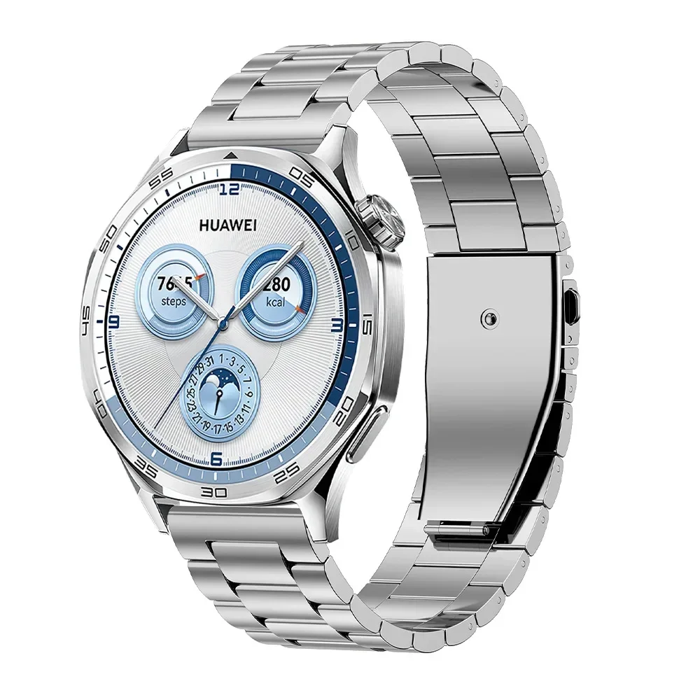 18mm 20mm 22mm Metal Strap for Huawei Watch GT5 GT4 41mm 46mm/GT5 Pro 42mm Stainless steel band for Huawei Watch 4 Pro/GT3 Belt