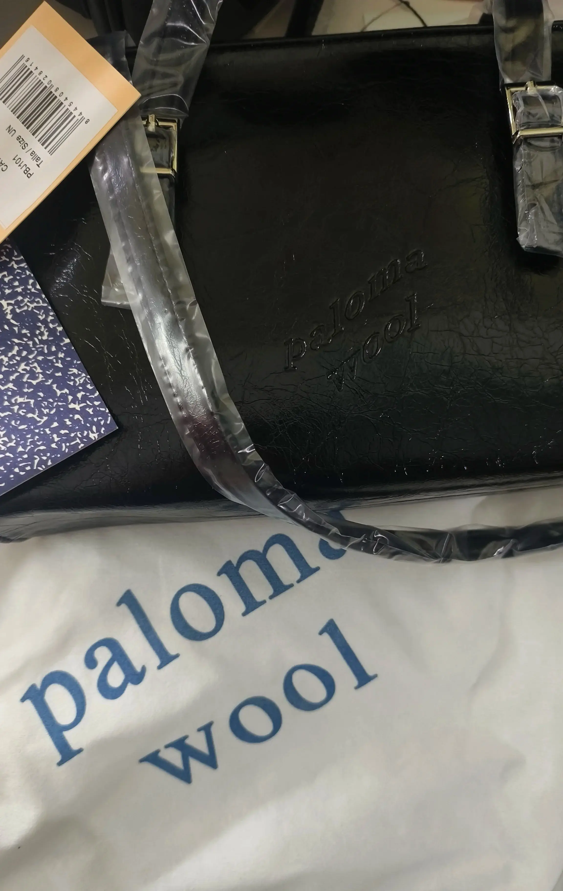 palomawool niche large capacity palomawool Tote Bag Oil waxed cowhide absolute leather shoulder bag