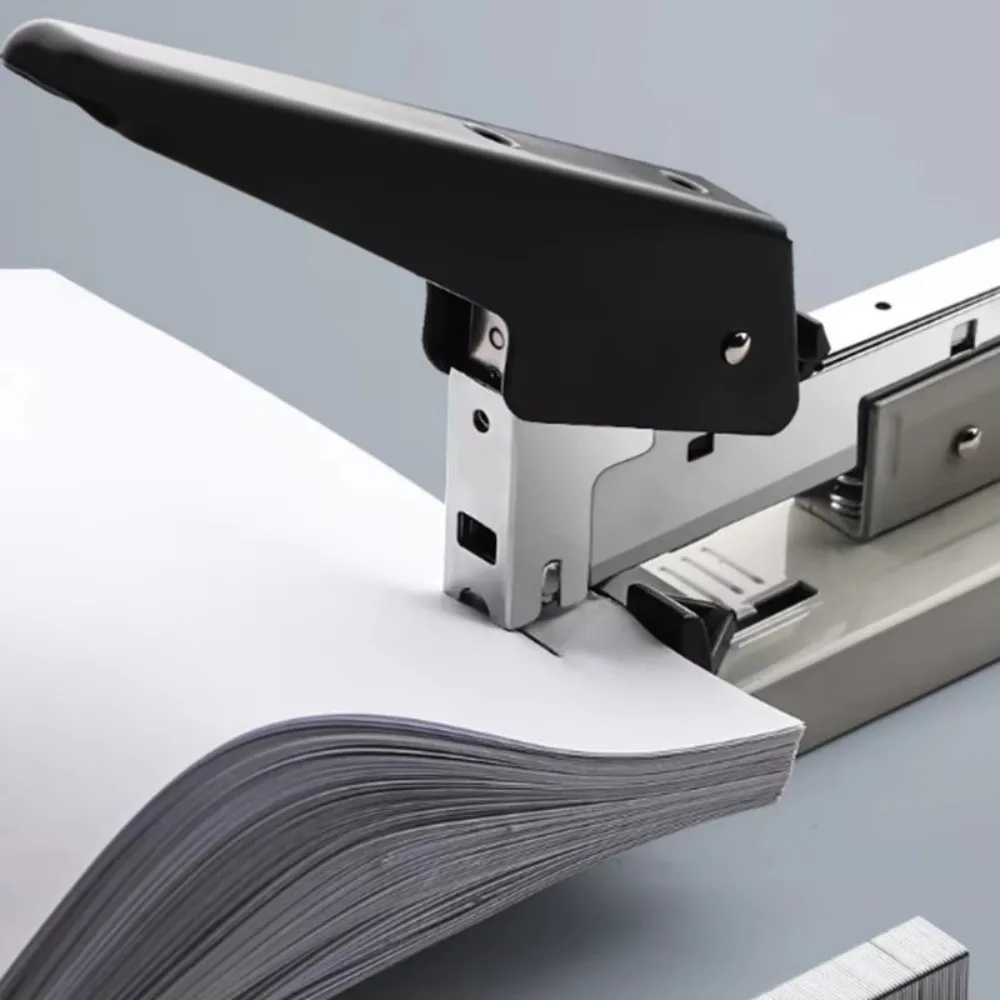 labor-saving-heavy-duty-stapler-multifunction-portable-hand-operated-stapler-anti-slip-simple-paper-binding-stapler