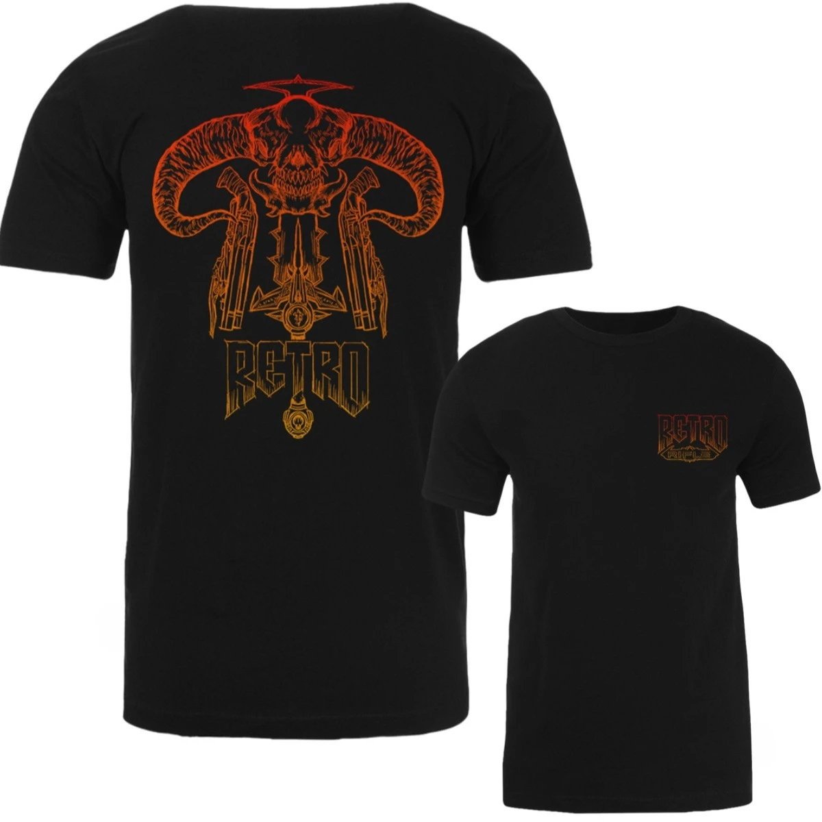 Retro Rifle - Men's T-Shirt - Slayer Graphic Printing High-end Luxury Unisex Style Both of Men and Women