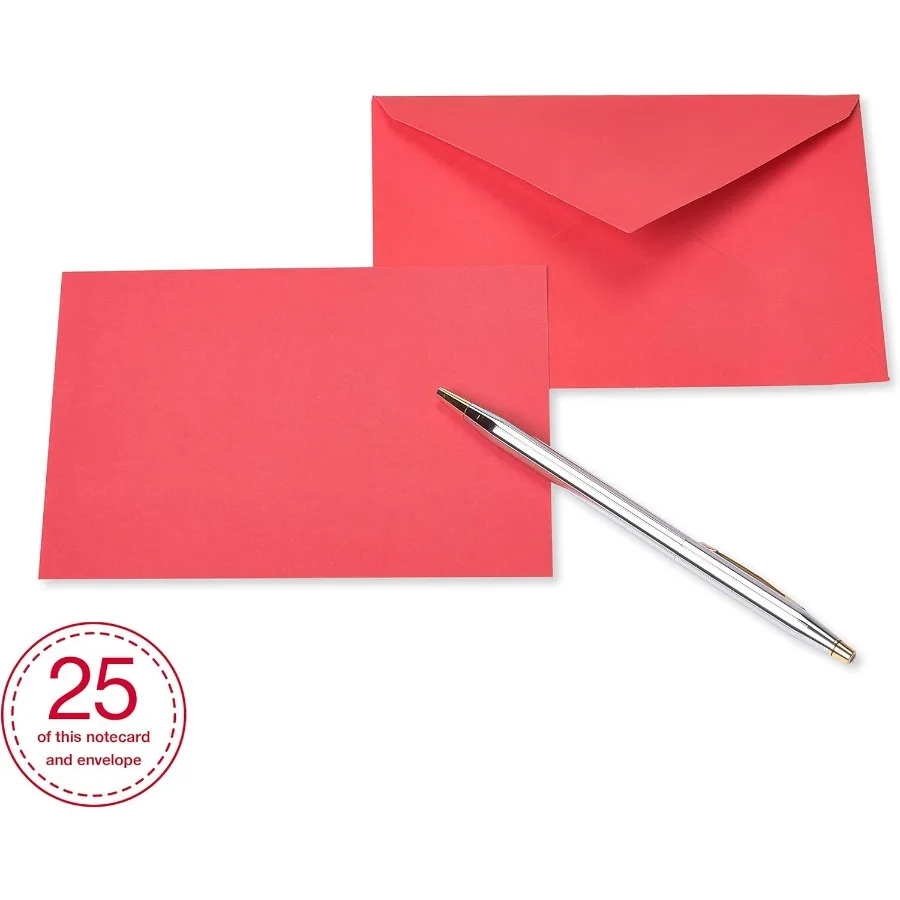 بطاقات فارغة ذات لوحة واحدة من American Greetings مع مظاريف بألوان قوس قزح لدعوات الكتابة الإبداعية والشخصية #3