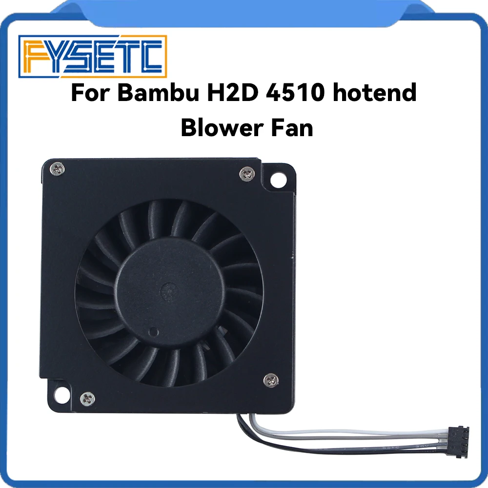 For Bambu Lab H2D 4510 Hotend Fasting Cooling Fan 3d Printer Replacement Parts for Bambu lab H2D