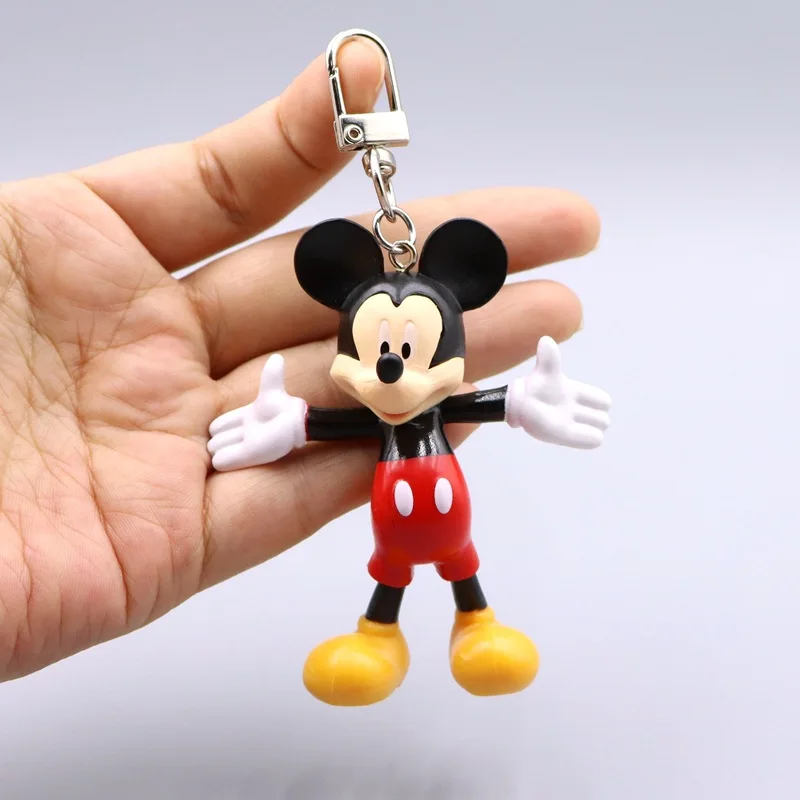 

Фигурки серии с Микки Маусом, милые мультяшные куклы, кулон, креативный миниатюрный орнамент, аксессуары, школьный декор, игрушки