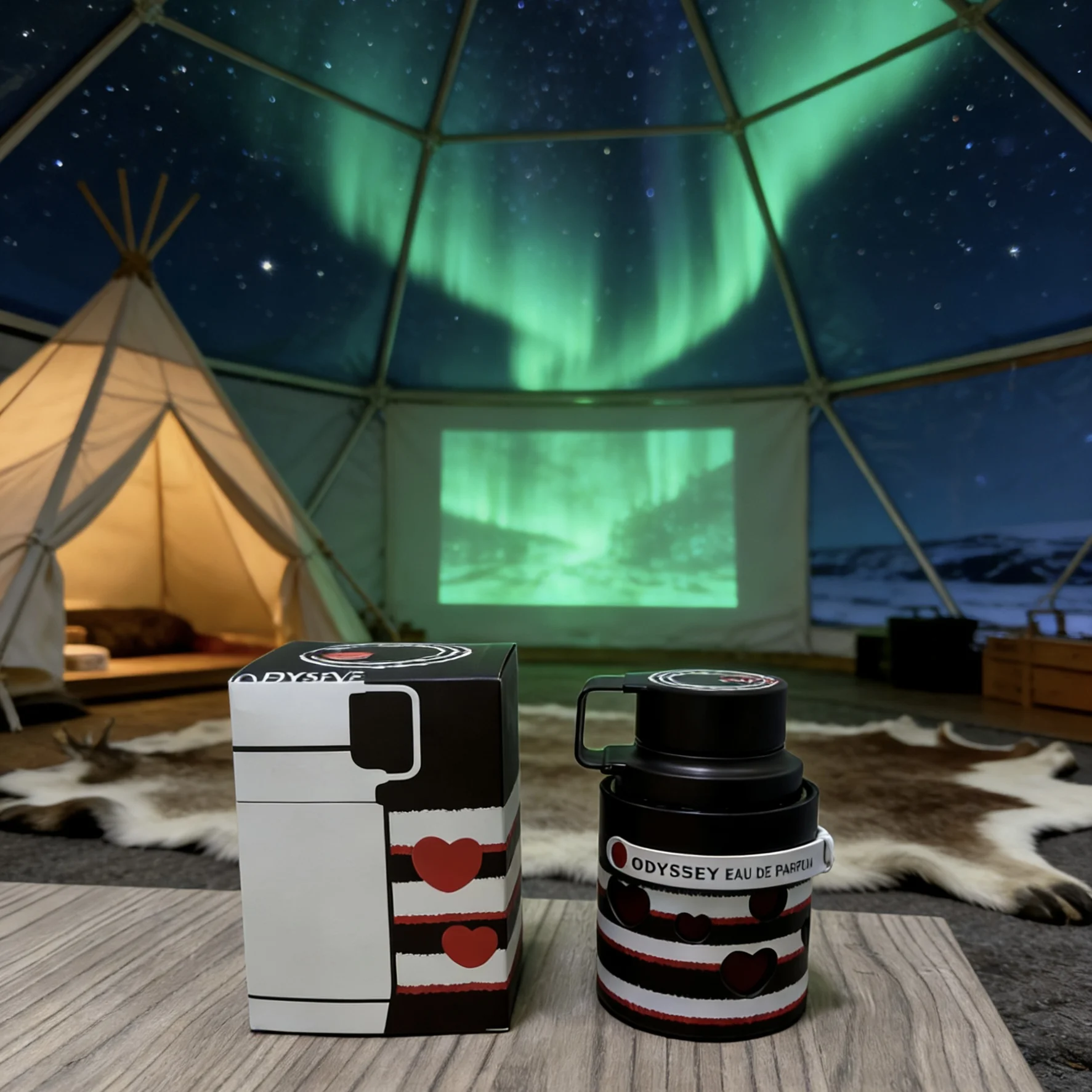 

Odyssey Black Forest Dessert Edition Eau De Parfum Spray - Sweet Spicy Woody Gourmand Long-Lasting Unisex Fragrance