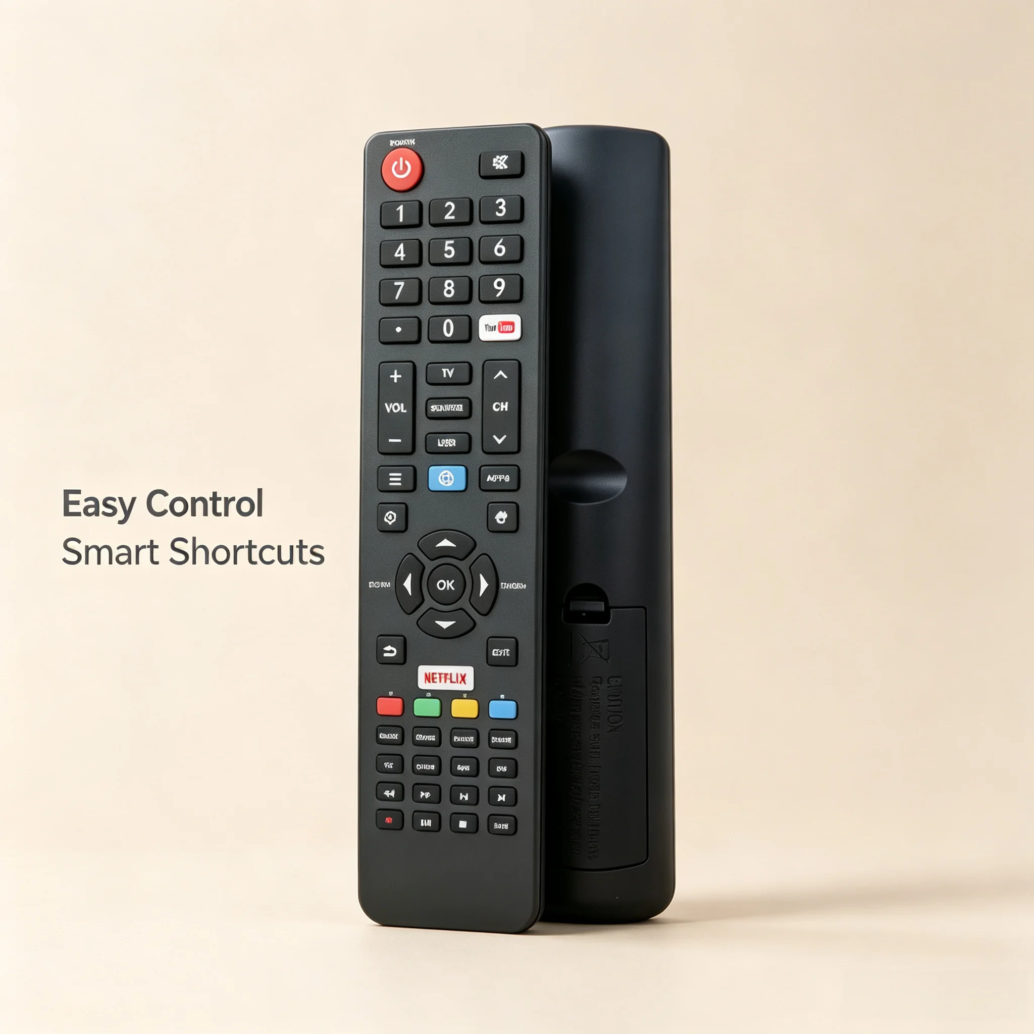 New RC320 Replacement Remote Control for UGINE TV, No Programming Required