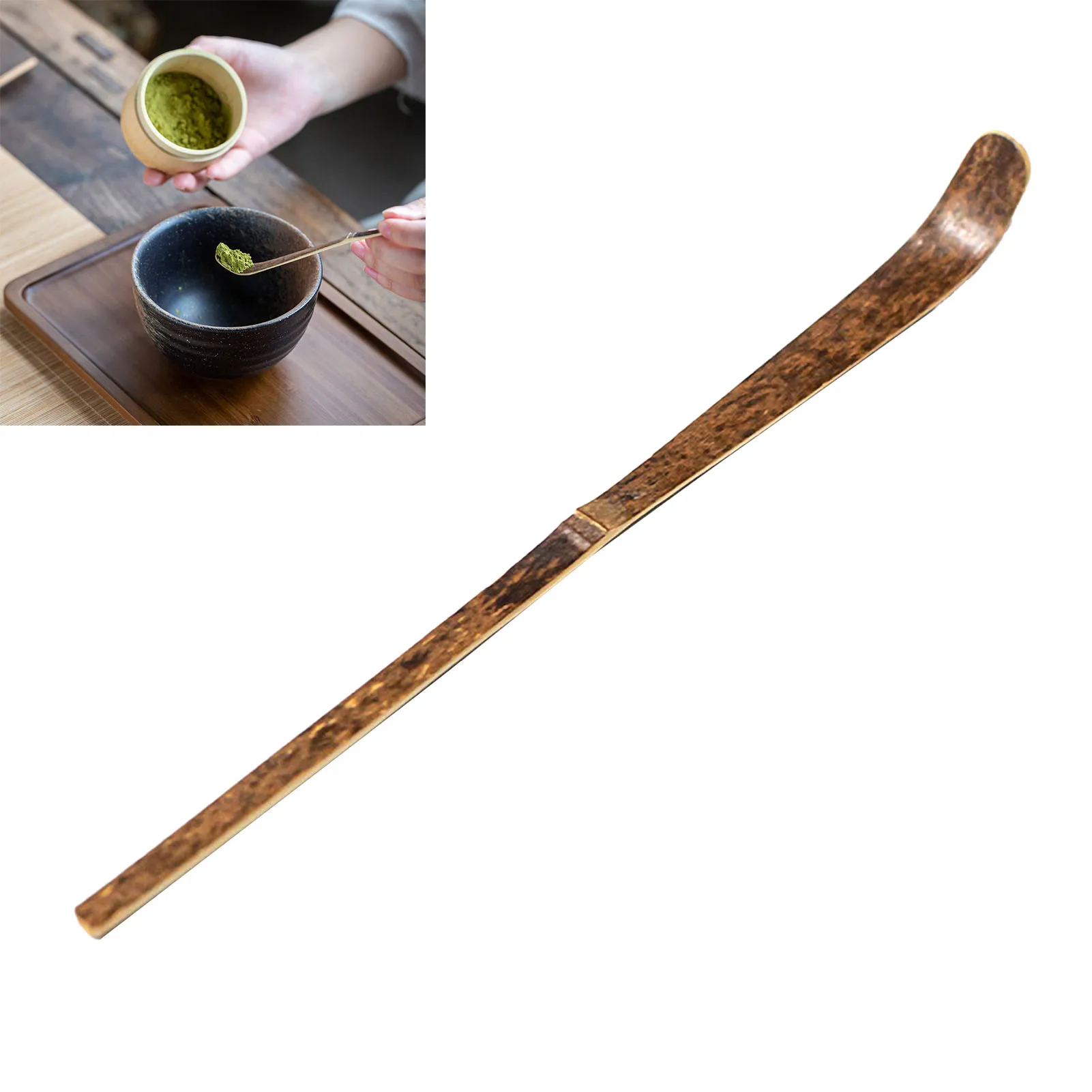 2Pcs Tea Whisk Bamboo Japanese Matcha Green Tea Powder Brush Teaware Kitchen Accessories