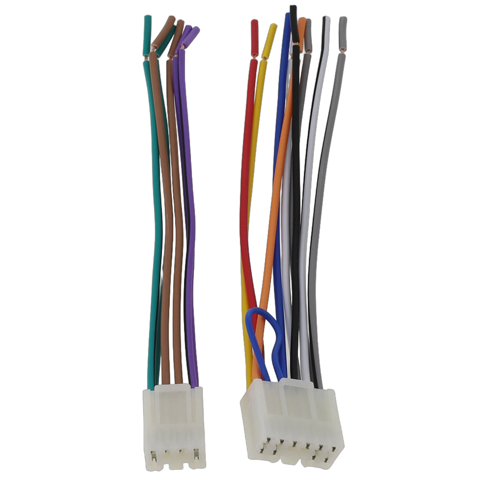 Radio Wiring Harness Adapter for Toyota Vehicles to Support Aftermarket Stereo CD Player Integration with Factory Wiring