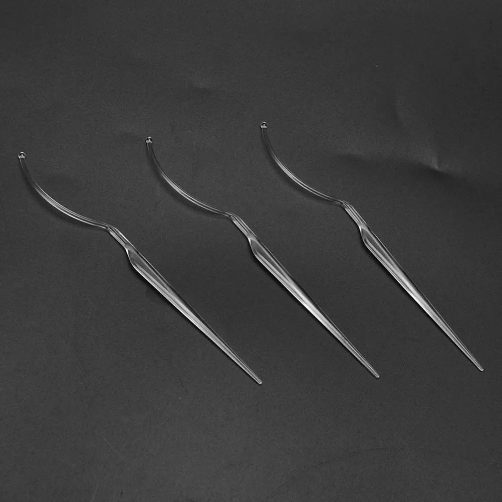 

6Pcs False Eyelash Display Sticks Acrylic Reusable Eyelash Holder Organizer Portable Displaying Tool for Storage