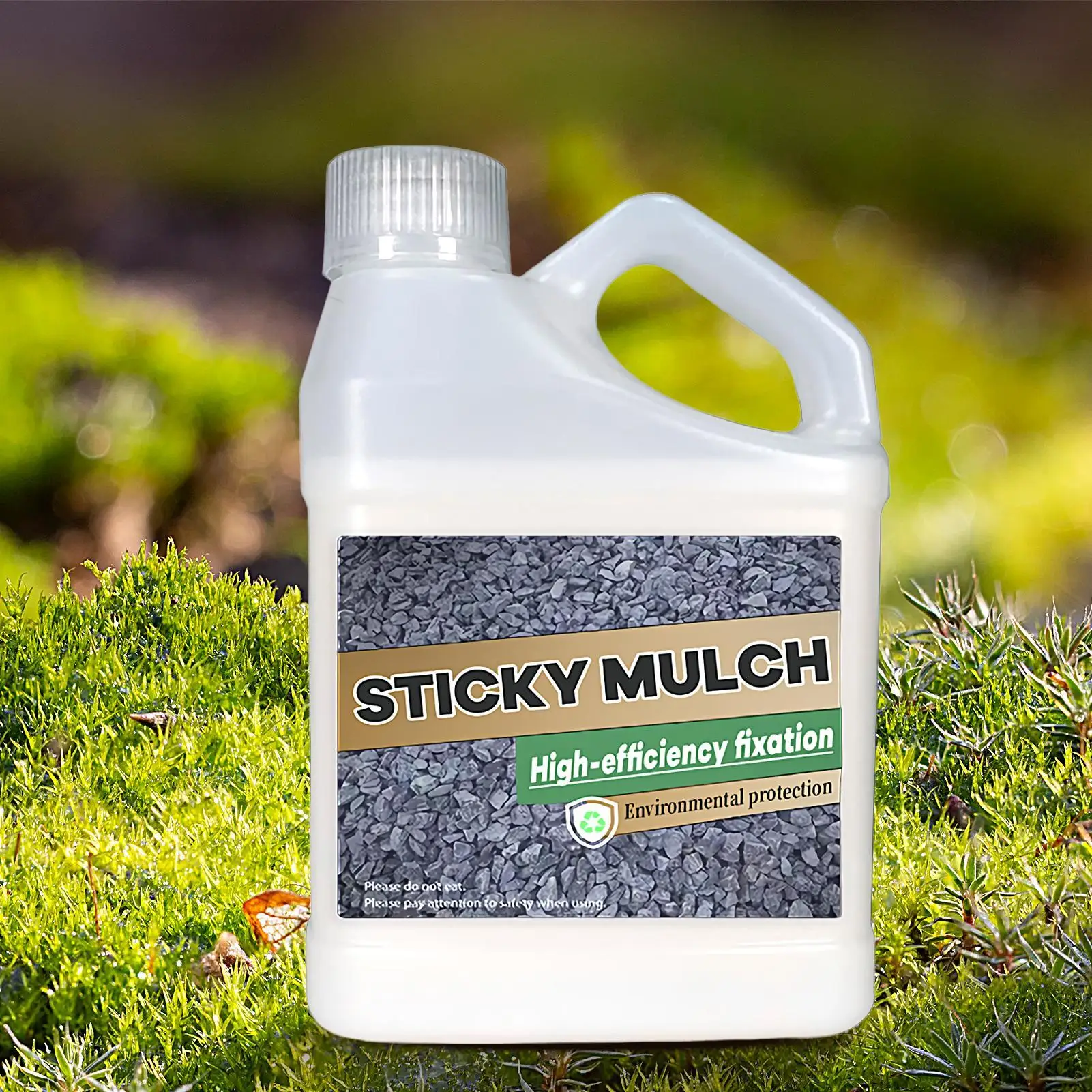 500g Mulch Rock Adhesive Pebble Gravel Stabilizer Glue for Outdoor Construction Garden Driveway Building Rock Yard